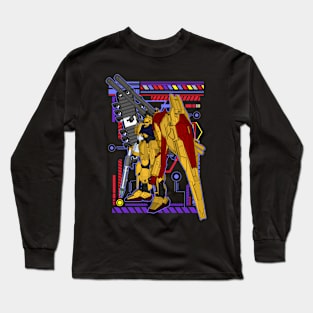 The MSN-00100 (MSN-100, MSN-001) Hyaku Shiki Long Sleeve T-Shirt